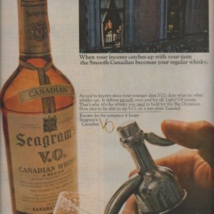 Seagram’s Whiskey Ad May 1967