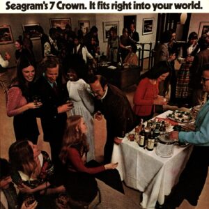 Seagram’s Whiskey Ad November 1971