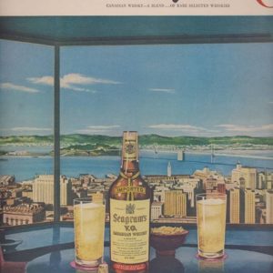 Seagram’s Whiskey Ad October 1948