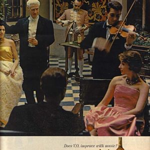 Seagram's Whiskey Ad October 1961