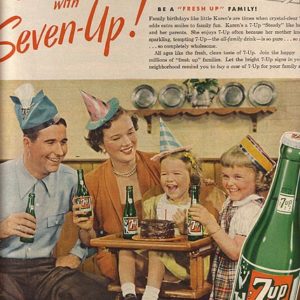 Seven-Up Ad 1951