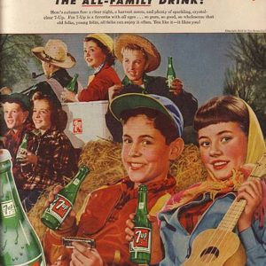 Seven-Up Ad 1952