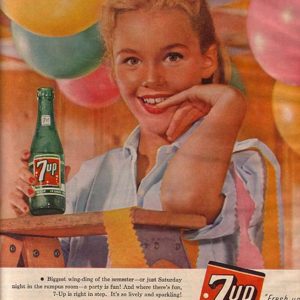 Seven-Up Ad 1957