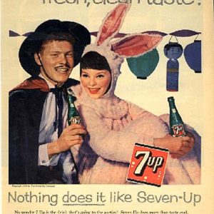 Seven-Up Ad 1958