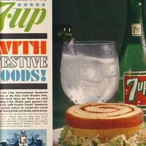 Seven-Up Ad 1964
