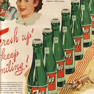 Seven-Up Ad April 1945