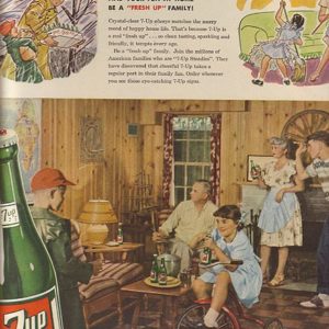 Seven-Up Ad April 1947