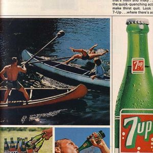 Seven-Up Ad August 1965