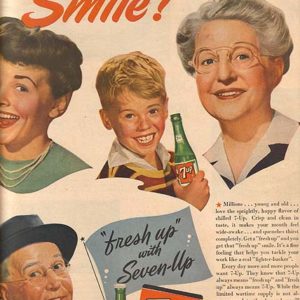 Seven-Up Ad February 1944