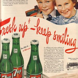 Seven-Up Ad February 1945