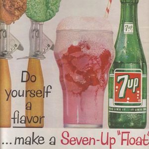 Seven-Up Ad June 1961