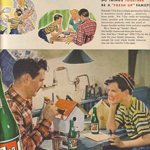 Seven-Up Ad March 1947