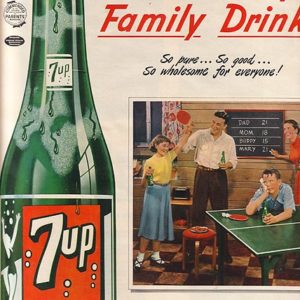 Seven-Up Ad March 1951