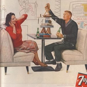 Seven-Up Ad March 1961