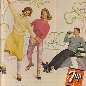 Seven-Up Ad March 1962