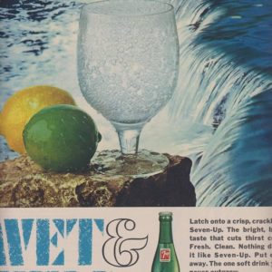 Seven-Up Ad March 1966