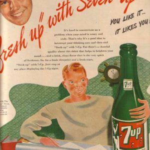 Seven-Up Ad May 1946