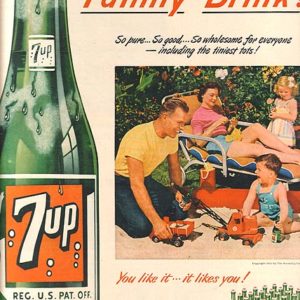 Seven-Up Ad May 1951