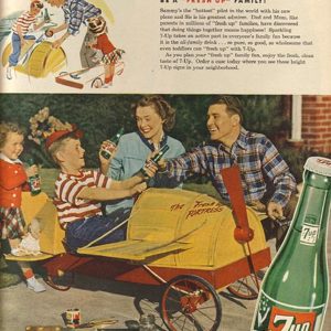Seven-Up Ad October 1949
