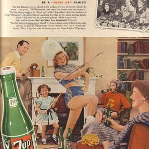 Seven-Up Ad October 1951