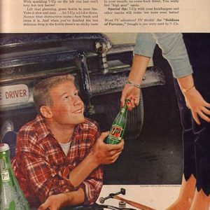 Seven-Up Ad October 1956