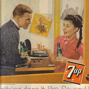 Seven-Up Ad October 1959