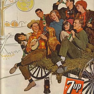 Seven-Up Ad October 1962