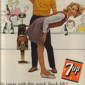 Seven-Up Ad September 1963