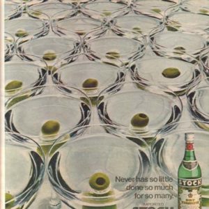 Stock Vermouth Ad 1971