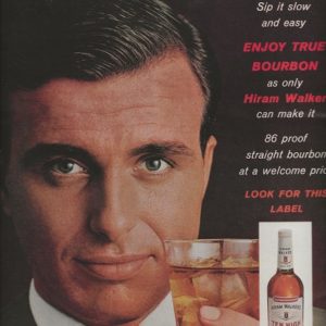 Ten High Bourbon Whiskey Ad 1966