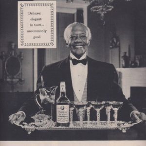 Walker's DeLuxe Bourbon Whiskey Ad 1955