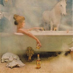 White Horse Whiskey Ad 1972