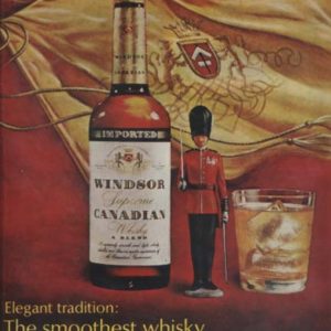 Windsor Canadian Whiskey Ad 1968