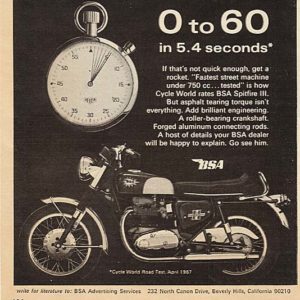 BSA Ad July 1967