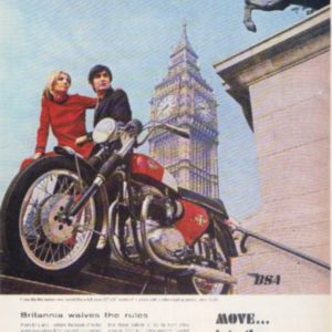 BSA Ad October 1967