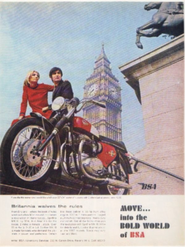 BSA Ad October 1967