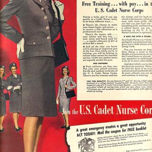 Cadet Nurse Corps Ad 1944