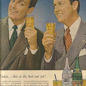 Canada Dry Ad 1944