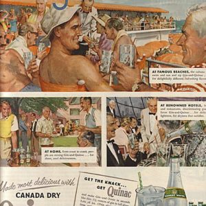 Canada Dry Ad 1954