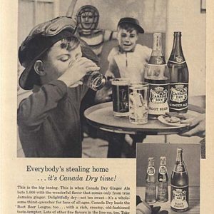 Canada Dry Ad 1956