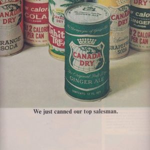 Canada Dry Ad June 1964