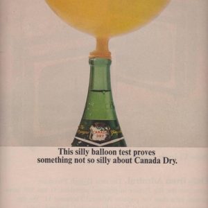 Canada Dry Ad November 1964