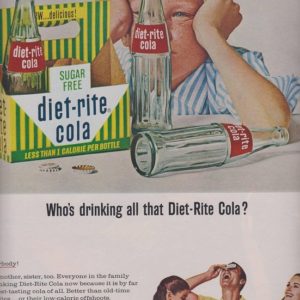 Diet-Rite Cola Ad April 1965