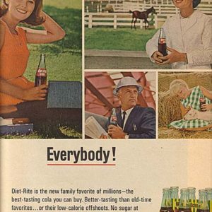 Diet-Rite Cola Ad July 1965