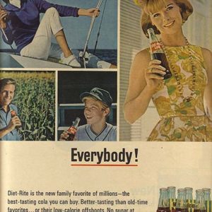 Diet-Rite Cola Ad September 1965