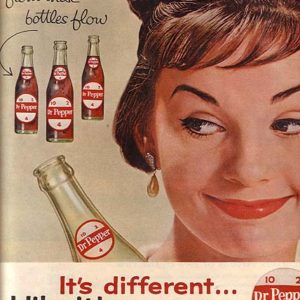 Dr. Pepper Ad 1961