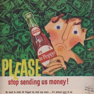 Dr. Pepper Ad August 1960