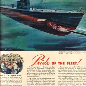 Electric Boat Company Submarine Ad 1944