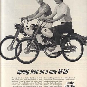 Harley-Davidson Ad 1965