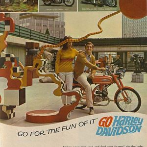 Harley-Davidson Ad 1967